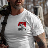 Cowboy'n | Knuck If You Buck Men's T-Shirt From Combat Iron Apparel