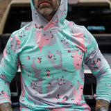 Men's Outdoors Long Sleeve Performance Hoodie from Combat Iron Apparel