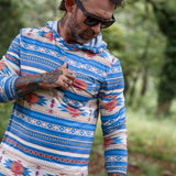 Men's Outdoors Long Sleeve Performance Hoodie from Combat Iron Apparel