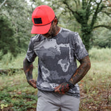 USA Flag Patch Weekender Style Performance Snapback Hat from Combat Iron Apparel