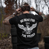 No Rest For The Wicked Men's T-Shirt from Combat Iron Apparel