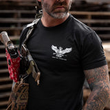 No Rest For The Wicked Men's T-Shirt from Combat Iron Apparel