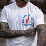 Hooked On Quack Hunter ' Get Ducked' Men's T-Shirt From Combat Iron Apparel