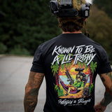 Known To Be A Lil Trashy Raccoon Men's T-Shirt From Combat Iron Apparel