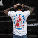 Hooked On Quack Hunter ' Get Ducked' Men's T-Shirt From Combat Iron Apparel