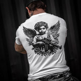 The Armed Guardian Angel Men's T-Shirt from Combat Iron Apparel