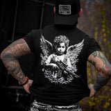 The Armed Guardian Angel Men's T-Shirt from Combat Iron Apparel