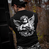 The Armed Guardian Angel Men's T-Shirt from Combat Iron Apparel