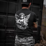 The Armed Guardian Angel Men's T-Shirt from Combat Iron Apparel