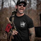 The Armed Guardian Angel Men's T-Shirt from Combat Iron Apparel