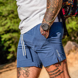 Summit Adventure Men's Proflex Shorts | 6" from Combat Iron Apparel