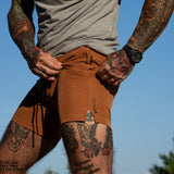 Summit Adventure Men's Proflex Shorts | 6" from Combat Iron Apparel