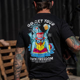 Get Your Own Freedom Men's T-Shirt From Combat Iron Apparel