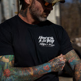 Known To Be A Lil Trashy Raccoon Men's T-Shirt From Combat Iron Apparel