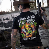 Known To Be A Lil Trashy Raccoon Men's T-Shirt From Combat Iron Apparel