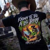 Known To Be A Lil Trashy Raccoon Men's T-Shirt From Combat Iron Apparel