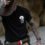 Freedom Fighter Cowboy President Trump Men's T-Shirt  From Combat Iron Apparel