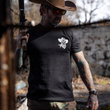 Violence Will Continue Until Morale Improves Men's T-Shirt from Combat Iron Apparel