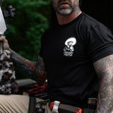Freedom Fighter Cowboy President Trump Men's T-Shirt  From Combat Iron Apparel