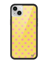 Polka Dot | Yellow and Pink iPhone Case from Wildflower Cases