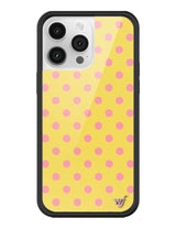 Polka Dot | Yellow and Pink iPhone Case from Wildflower Cases