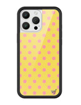 Polka Dot | Yellow and Pink iPhone Case from Wildflower Cases