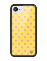 Polka Dot | Yellow and Pink iPhone Case from Wildflower Cases