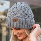 CC Beanie Lattice Pattern