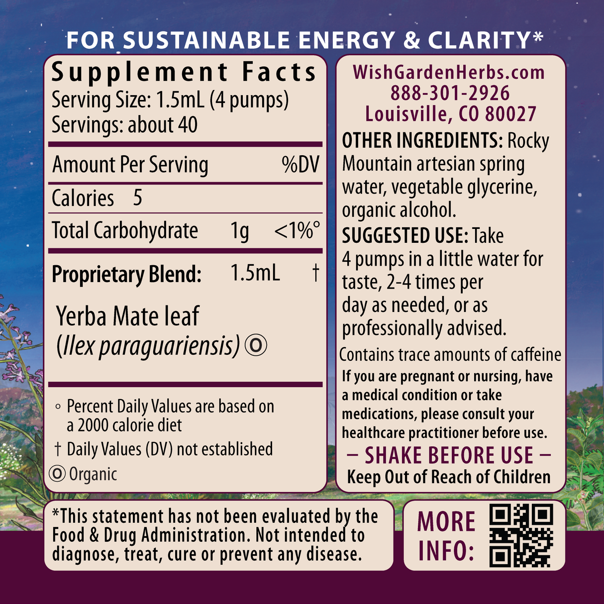 Yerba Mate from WishGarden Herbs