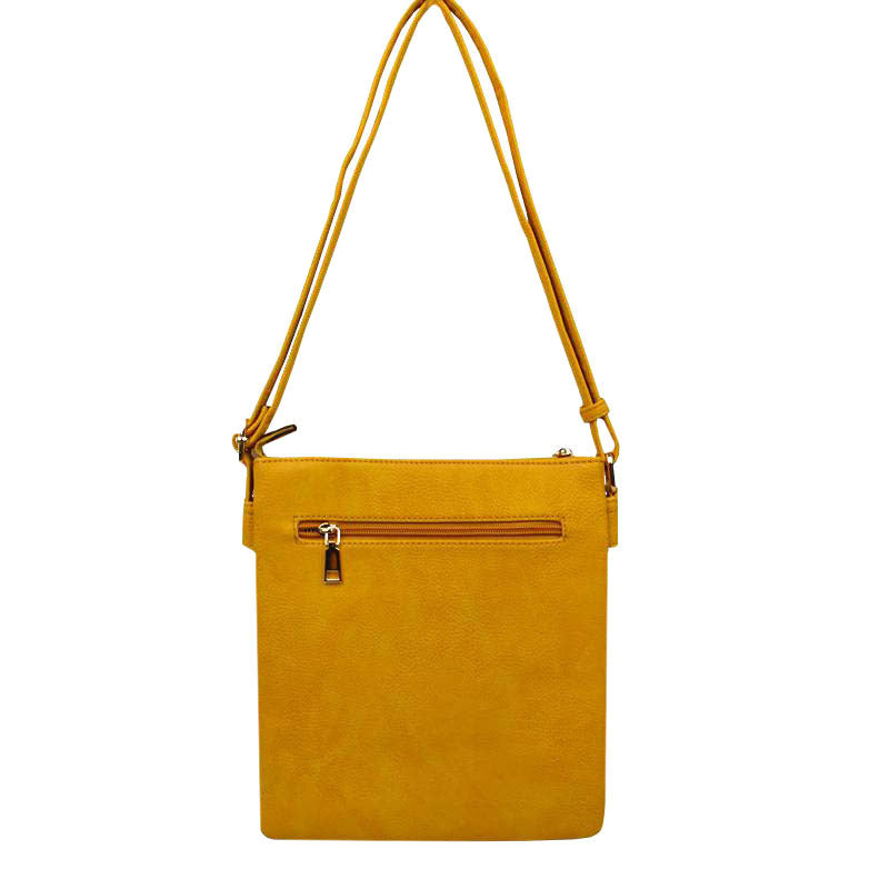 Fashionable Women's Soft Faux Leather Crossbody Purse Shoulder Bag  from Madeline Love