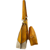 2-in-1 Women's Faux Leather Tote Shoulder Handbag  from Madeline Love