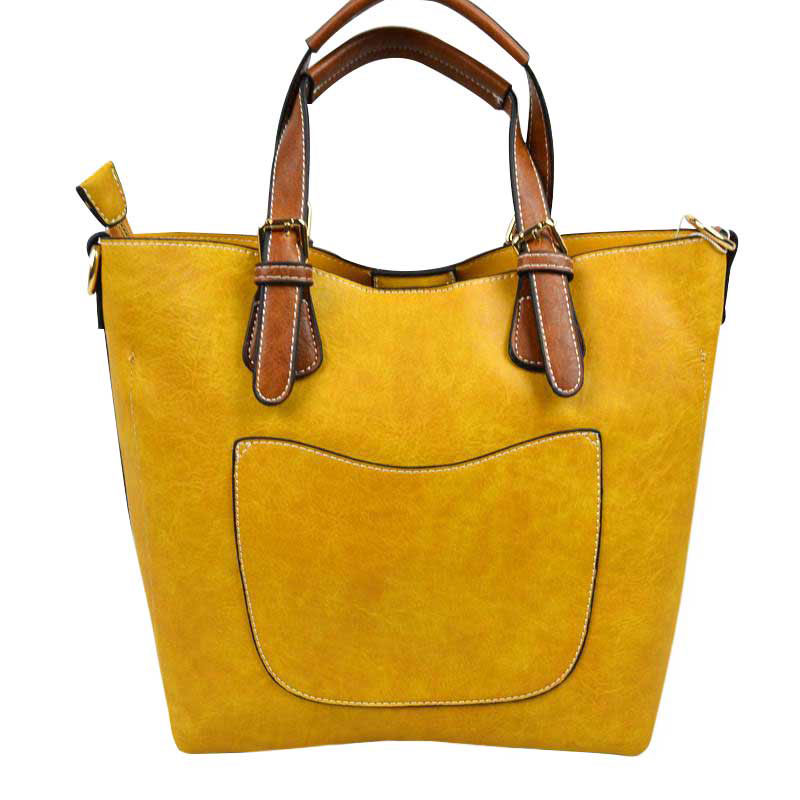Vegan Leather Tote Shoulder Handbags For Women from Madeline Love