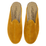 Women's Yellow Slippers from Atlantis Handmade Shoes