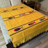 Yellow Baja Fish Blanket from West Path