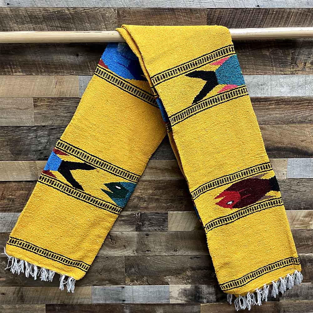 Yellow Baja Fish Blanket from West Path