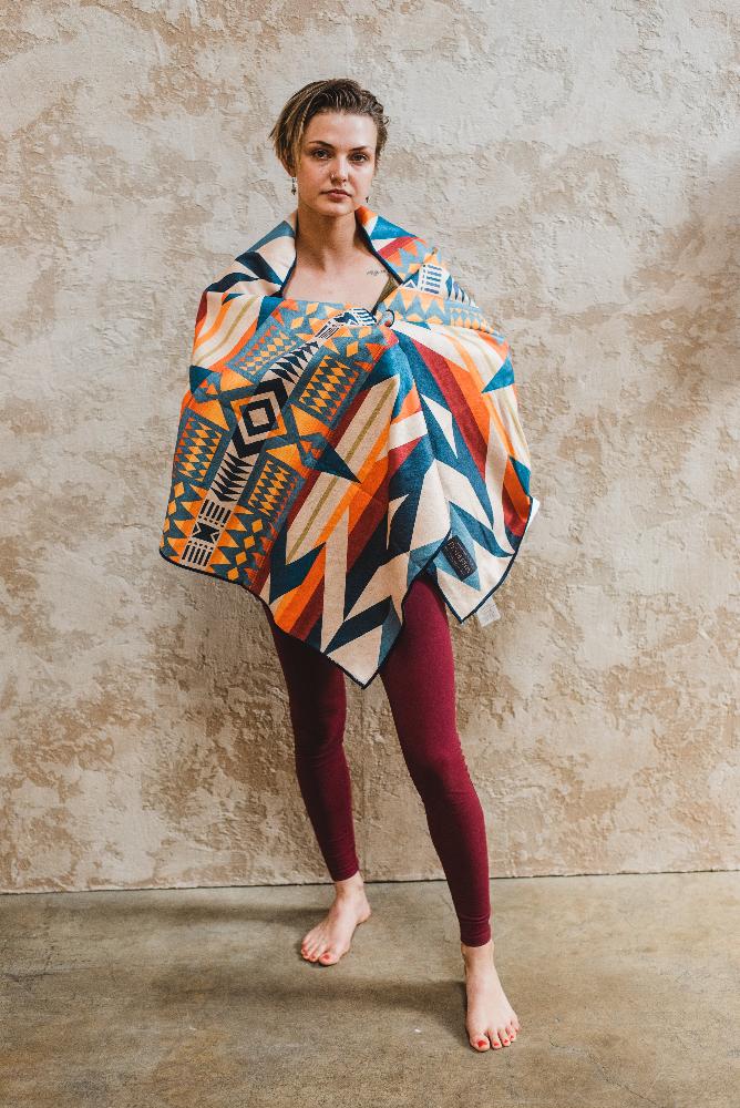 Yoga Towel Pendleton Fire Legend from Yune Yoga