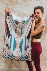 Yoga Towel Pendleton White Sands from Yune Yoga