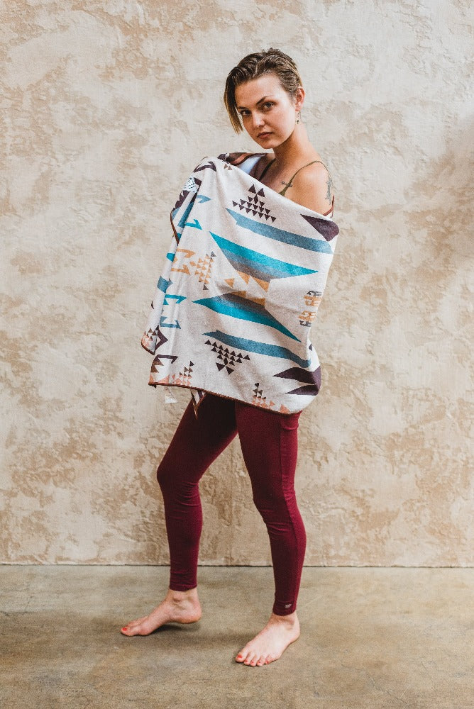 Yoga Towel Pendleton White Sands from Yune Yoga