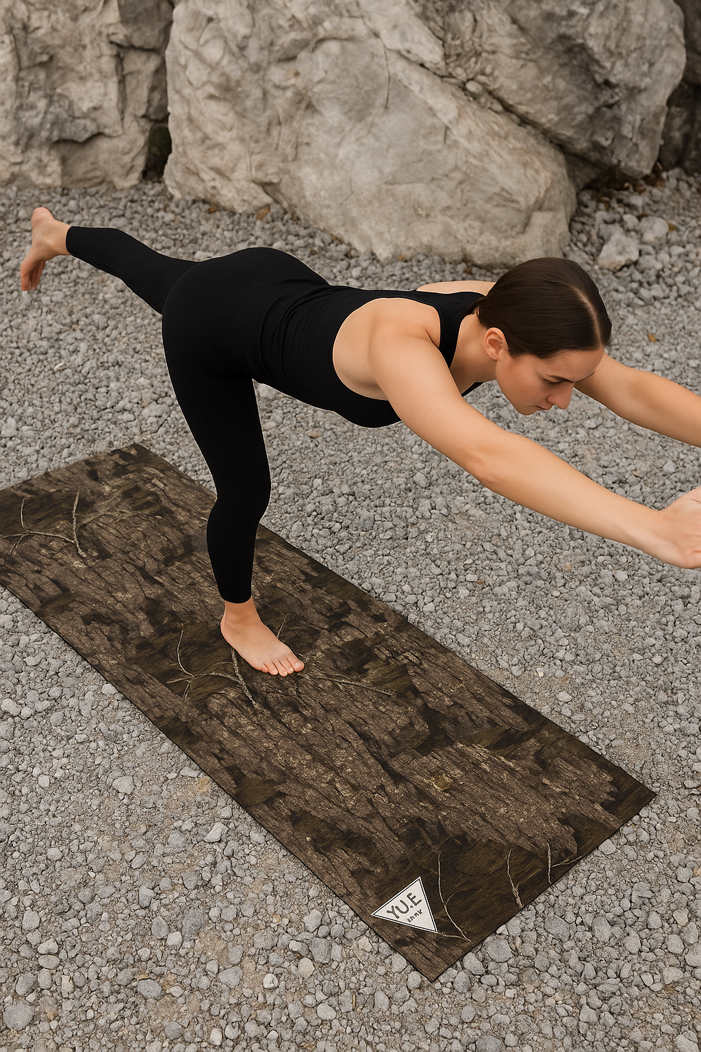 Realtree x Yune Yoga Timber Camo Yoga Mat – Eco-Friendly, Non-Slip 6mm PER Mat for All Levels | from Yune Yoga