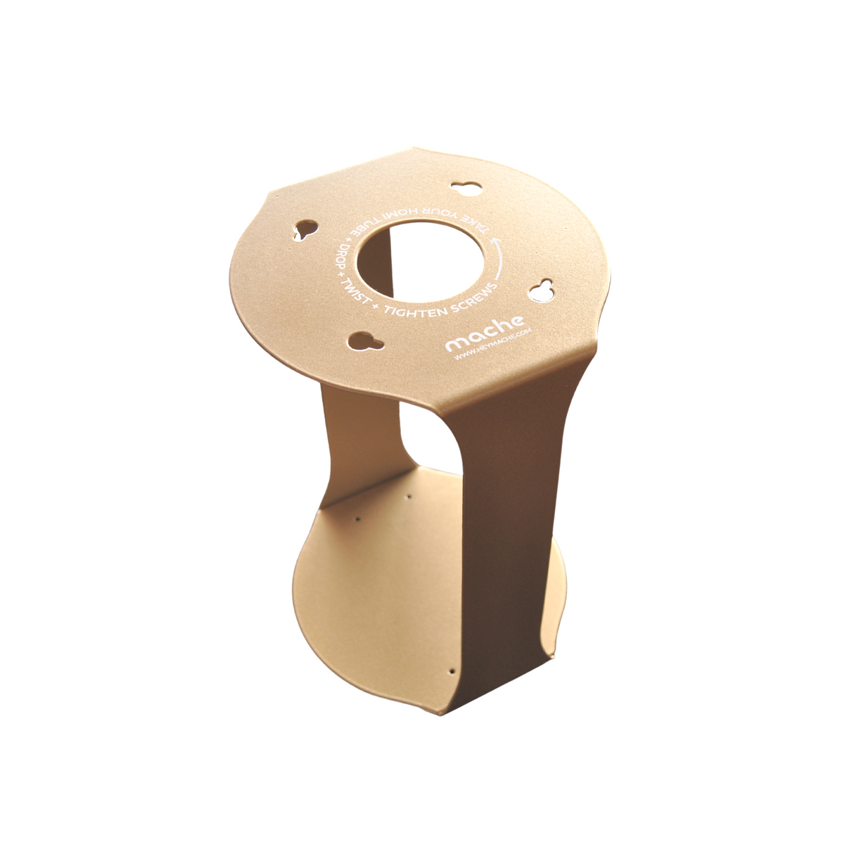 Homi Yoga Block Floor Stand | Gold from Mache