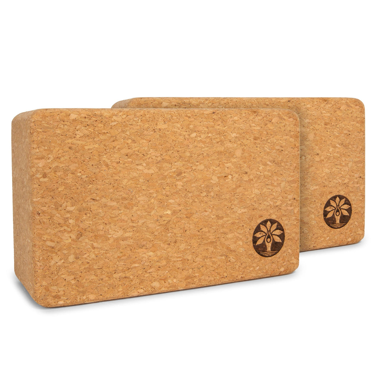 Cork Yoga Block Set from Yoloha Yoga