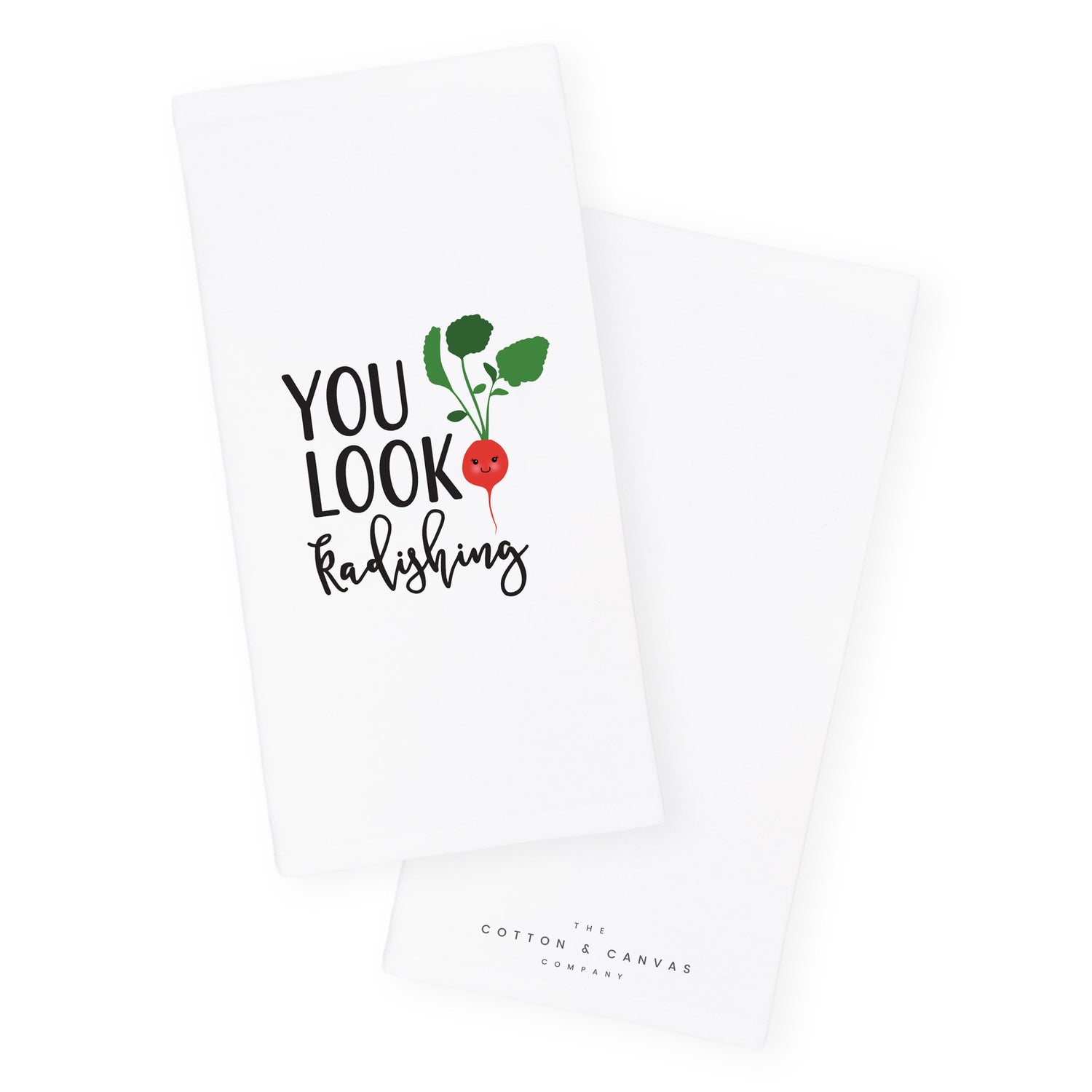 You Look Radishing Kitchen Tea Towel from The Cotton & Canvas Co.