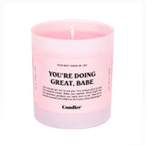 YOU'RE DOING GREAT CANDLE from Ryan Porter