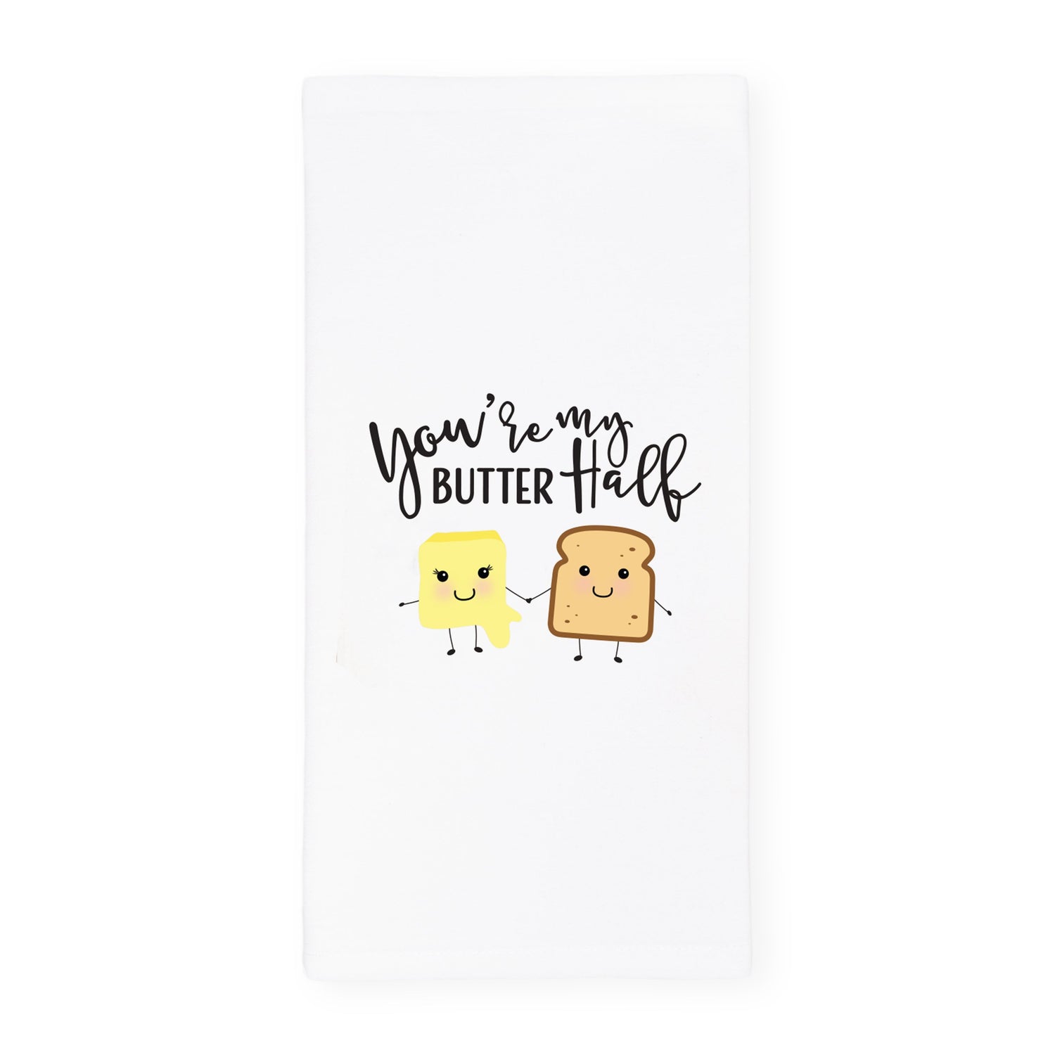 You're My Butter Half Kitchen Tea Towel from The Cotton & Canvas Co.