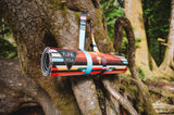 Fox Trail Yoga Mat – 6 mm Extra Thick, Double-Sided Non-Slip, Eco-Friendly PER with Multi-Color Striped Design | from Yune Yoga