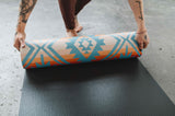 Jerome Turquoise Yoga Mat – 6 mm Extra Thick, Double-Sided Non-Slip, Eco-Friendly PER with Turquoise Water-Inspired Design | from Yune Yoga