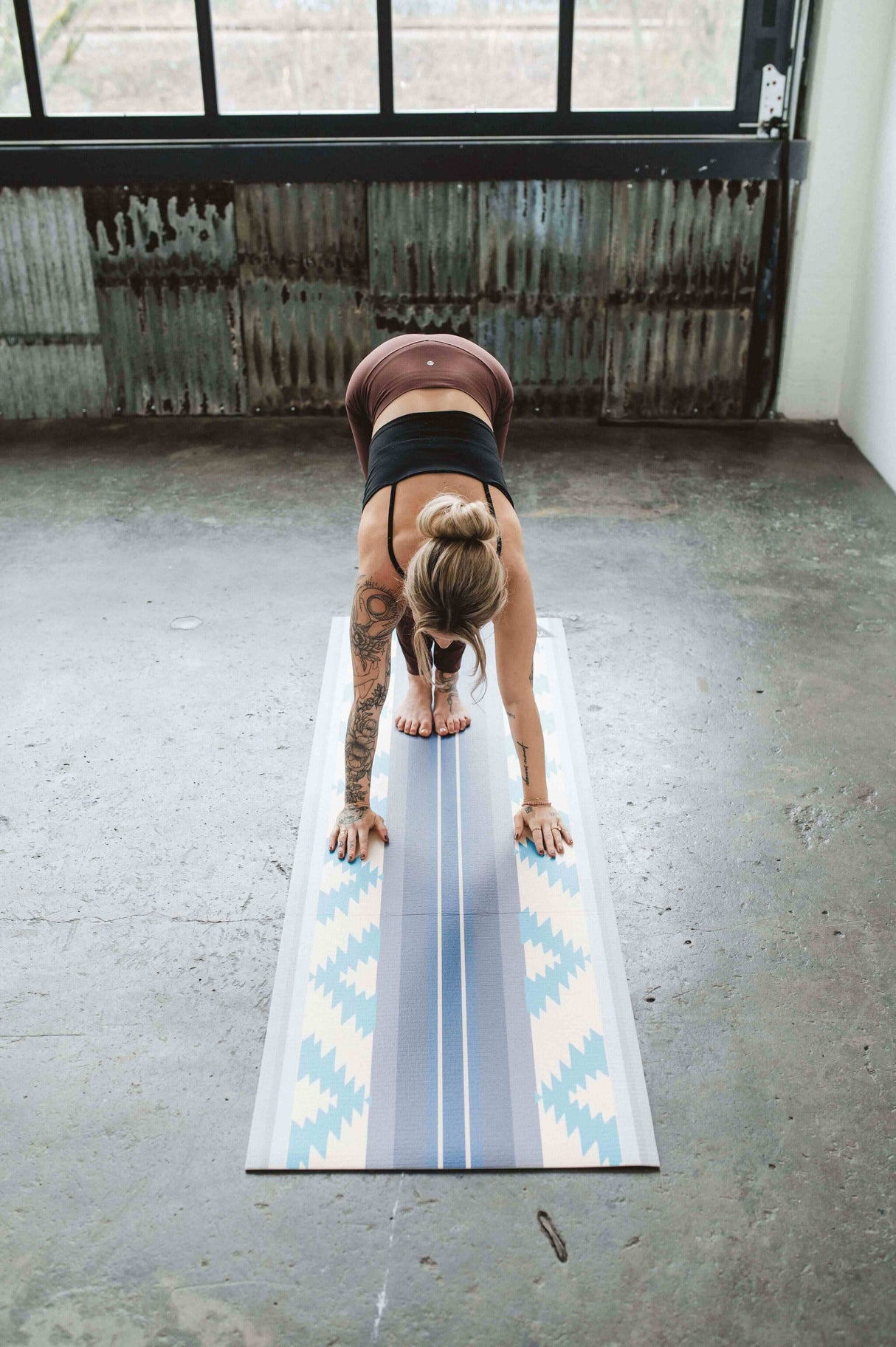 Yoga Mat | 6mm Thick | Blue | Non-Slip | Eco Friendly | from Yune Yoga | Bear Creek Juniper