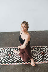 Moab Rocks Yoga Mat – 6 mm Extra Thick, Double-Sided Non-Slip, Eco-Friendly PER with Sandstone Design | from Yune Yoga