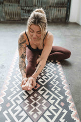 Moab Rocks Yoga Mat – 6 mm Extra Thick, Double-Sided Non-Slip, Eco-Friendly PER with Sandstone Design | from Yune Yoga