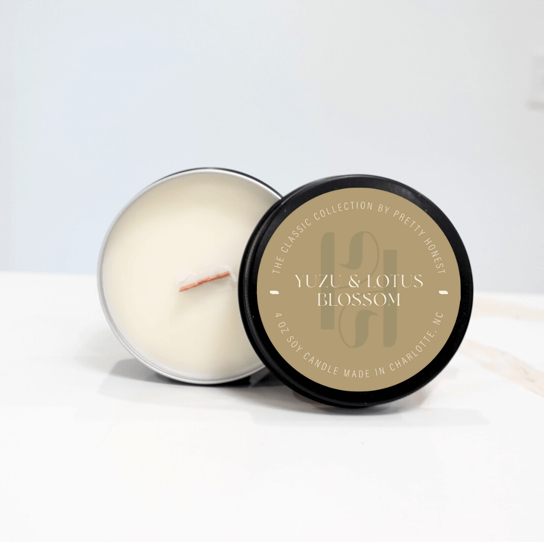 4oz Candle Tins from Pretty Honest Candles